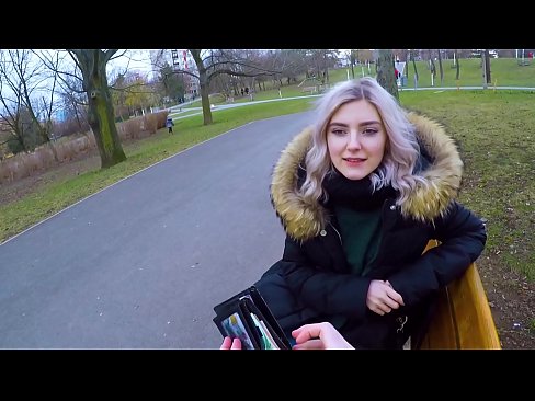 ❤️ Schluckt das heiße Sperma eines Fremden für Geld - Blowjob im Park von Eva Elfie Porn video bei uns de.pornohammer.ru ❌️❤